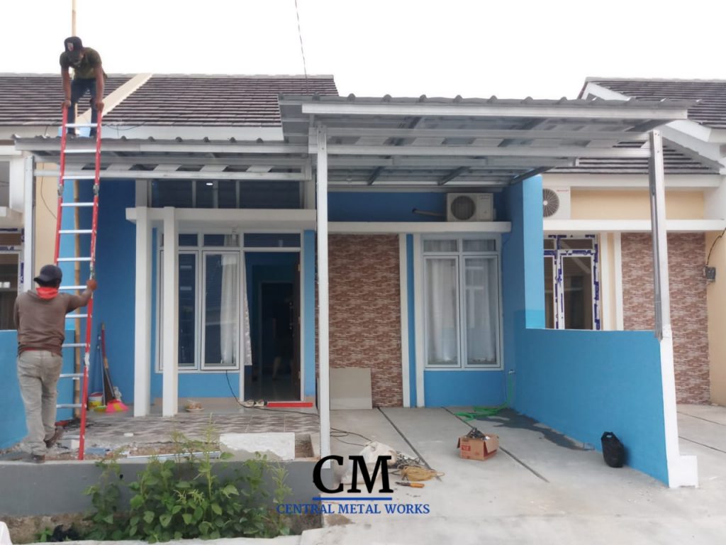 Pasang Baja Ringan Kanopi